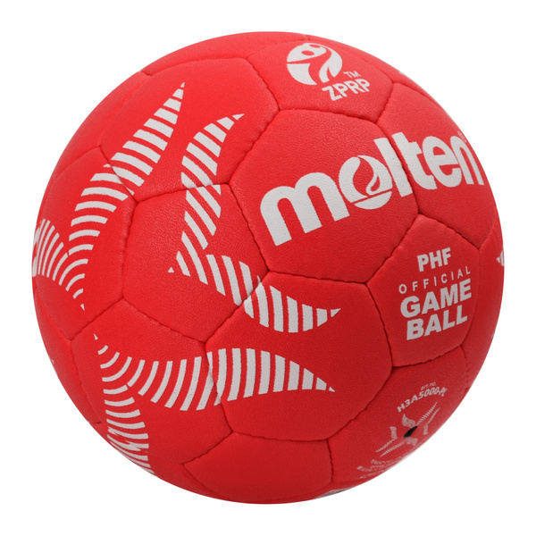 H3A5000-PL Piłka do ręcznej Molten 5000 Oficjalna piłka meczowa ZPRP roz.3