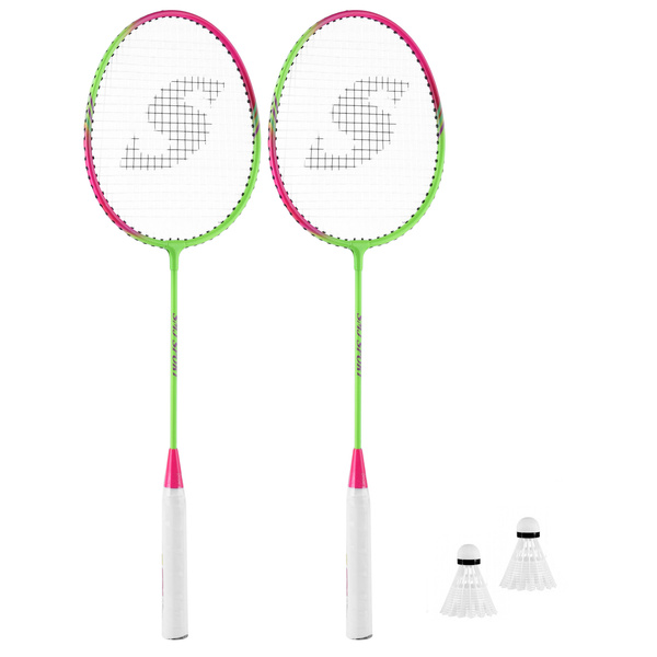Zestaw do badmintona Teloon TL020 2 rakietki + 2 lotki
