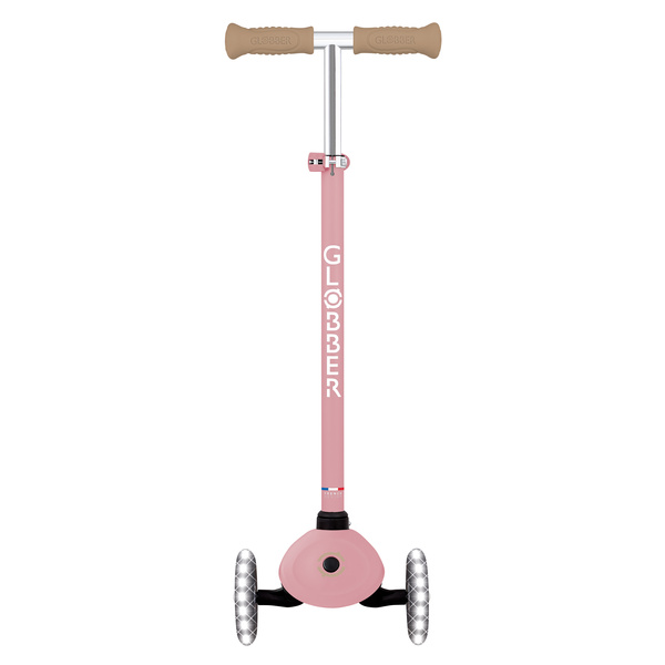 Hulajnoga trójkołowa Globber SIGNATURE LIGHTS Pastel Pink (428-211)