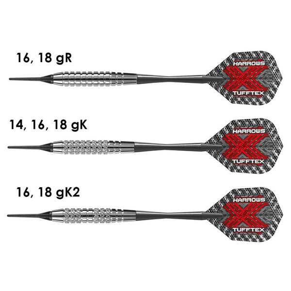 Rzutki Harrows SILVER ARROWS Softip