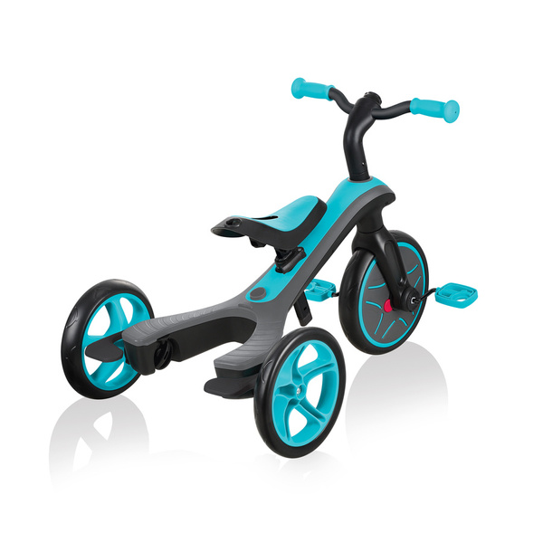 Rowerek 4w1 trójkołowy - biegowy - wózek Globber Explorer Trike / Teal 632-105-3