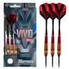 Rzutki Harrows Vivid Steeltip, red