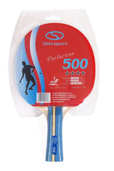Rakietka do tenisa stołowego ping-pong SMJ sport 4* Perfection 500 ITTF