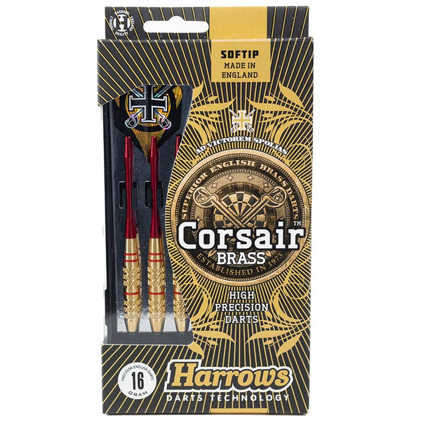 Rzutki Harrows CORSAIR Softip, red