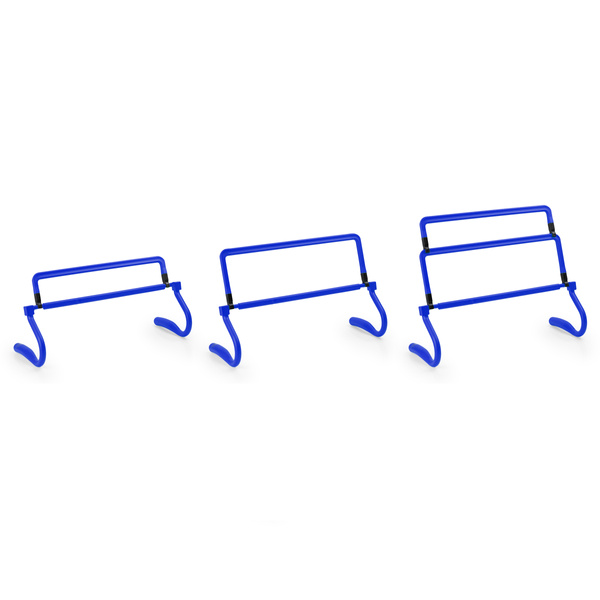 Płotek treningowy składany, regulowana wysokość VTH-COLP B niebieski