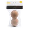 Podwójna piłka do masażu korkowa "PEANUT" / SMJ sport HH-CORK-1003