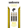 Rzutki steel tip Unicorn CORE PLUS - BLK/GOLD BRASS