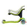 Hulajnoga trójkołowa z siedziskiem jeździk Globber GO•UP SPORTY LIGHTS Lime Green (452-606-4 S)