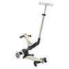 Hulajnoga z siedziskiem jeździk Globber GO-UP Deluxe Lights ECOlogic 360 / Coconut 697-566