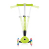 Hulajnoga 3-kołowa Globber Junior Foldable Lights / Lime Green 437-106