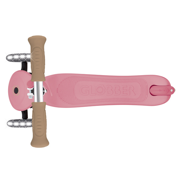 Hulajnoga trójkołowa Globber SIGNATURE LIGHTS Pastel Pink (428-211)