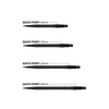 Końcówki stalowe ostre Harrows QUICK POINT - MICRO RIDGE black