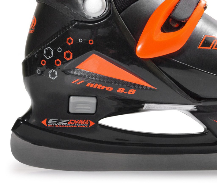 Łyżwy hokejowe regulowane Roller derby Nitro 8.8 Boy