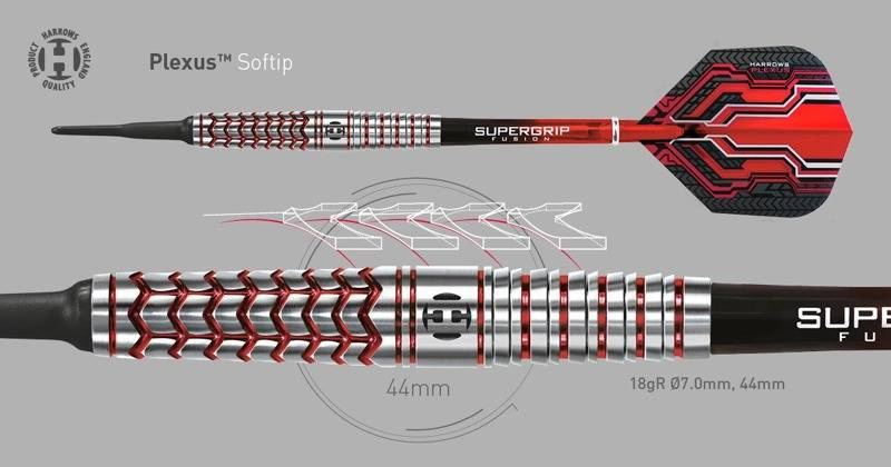 Rzutki Harrows PLEXUS 90% Softip