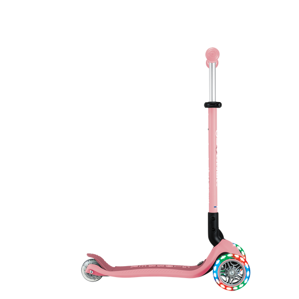 3w1 hulajnoga z siedziskiem jeździk Globber GO-UP Active Lights 360 / Pastel Pink 749-310