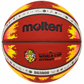 B6G3800-W6G Piłka do koszykówki Molten Women World Cup Germany 2026