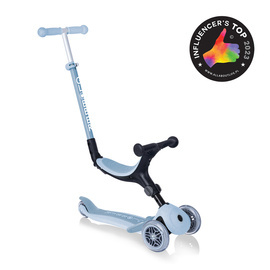 Hulajnoga trójkołowa z siedziskiem jeździk GO•UP FOLDABLE PLUS ECOLOGIC (694-501)