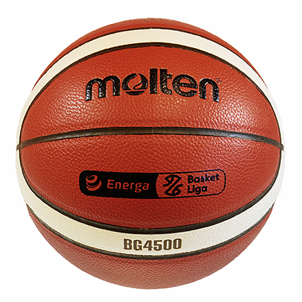 B7G4500-PL Piłka do koszykówki Molten BG4500 Oficjalna piłka Energa Basket Liga