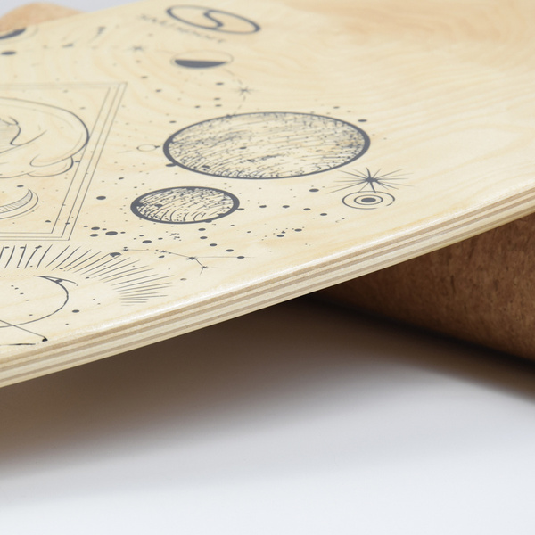 Trickboard balance zestaw do ćwiczeń równoważnych deska + wałek + mata SMJ sport YG027