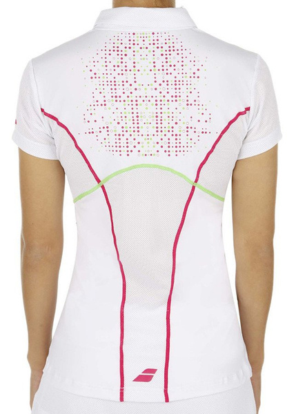 Koszulka tenisowa polo Babolat 41S1517 Women biała