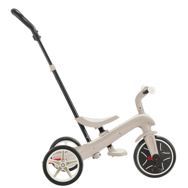 Rowerek 4w1 trójkołowy - biegowy - wózek Globber Explorer Trike 4w1 ECOLOGIC / Coconut 637-566