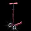 Hulajnoga trójkołowa Globber PRIMO PLUS GLOW LIGHTS - Coral Pink (443-110)