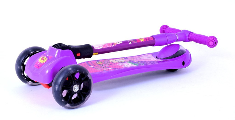 Hulajnoga trójkołowa SMJ Sport AF-WG006 PRINCESS LED