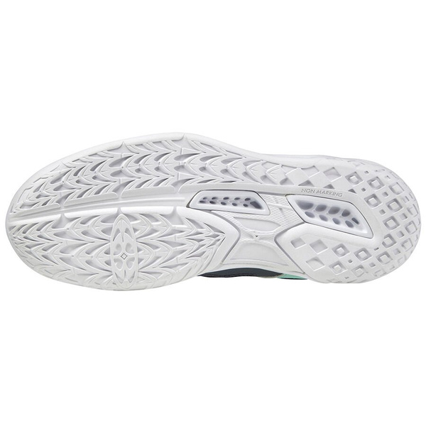 Buty halowe do piłki ręcznej Mizuno Ghost Shadow - zielono-czarne