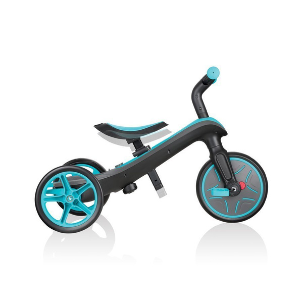 Rowerek 2w1 trójkołowy / biegowy Globber Explorer Trike / Teal 630-105