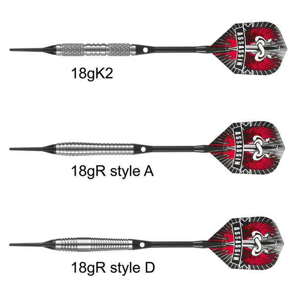 Rzutki Harrows ASSASSIN 85% Softip