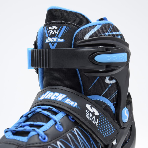 JACK 2w1 ŁYŻWY + ROLKI regulowane SMJ sport