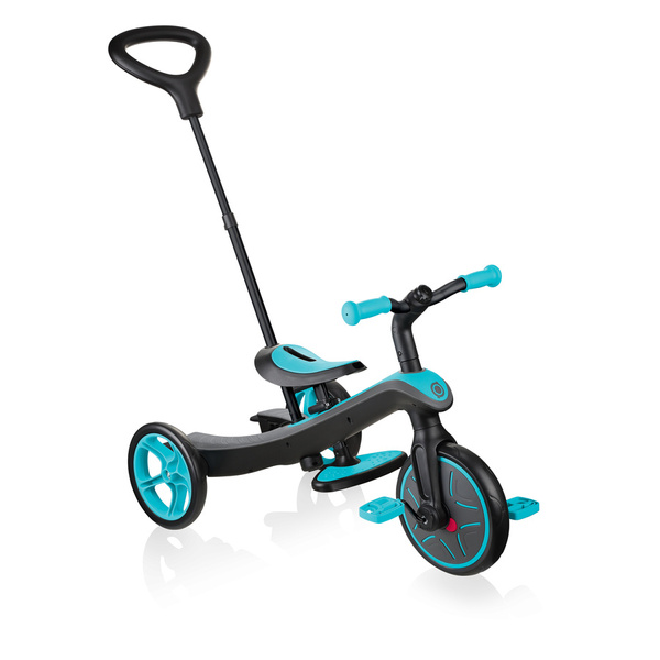 Rowerek 4w1 trójkołowy - biegowy - wózek Globber Explorer Trike / Teal 632-105-3