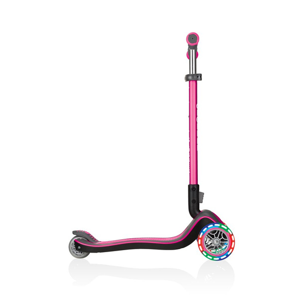 Hulajnoga 3-kołowa Globber Elite Deluxe Lights / Deep Pink 444-410