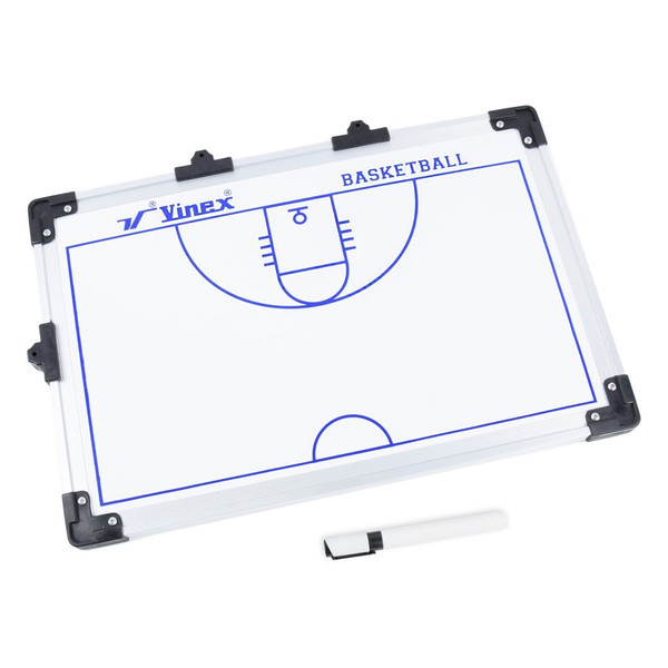 Dwustronna tablica taktyczna magnetyczna VMTB-B4530 koszykówka