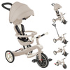 Rowerek 4w1 trójkołowy - biegowy - wózek Globber Explorer Trike 4w1 ECOLOGIC / Coconut 637-566