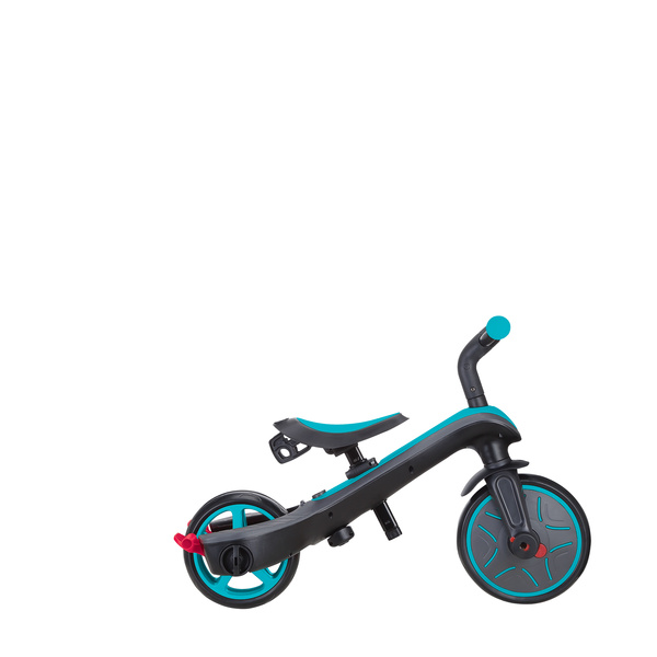Rowerek 4w1 trójkołowy - biegowy - wózek Globber Explorer Trike / Teal 634-105