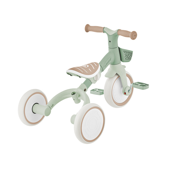 Rowerek Globber Learning Trike 3w1 Plus Ecologic / Pistachio 738-109