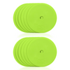Płaskie znaczniki pola - okrągłe 15 cm - 12x zielony SMJ sport ZPO-G