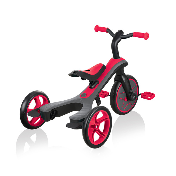 Rowerek 4w1 trójkołowy - biegowy - wózek Globber Explorer Trike / New Red 632-102-3