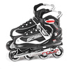 Rolki regulowane Smj Sport 090A czarne ABEC-7