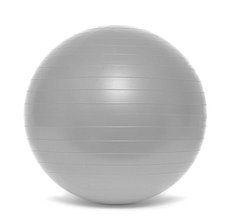Piłka gimnastyczna BL003 65 cm szara