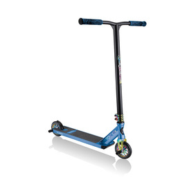 Hulajnoga wyczynowa Globber STUNT GS 900 DELUXE Black Blue NEO CHROME 627-100