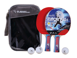 Zestaw 2 rakietki + 3 piłeczki + pokrowiec Taichi P40+ Giant Dragon RST12305P40+