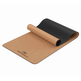 Mata korkowa Eco-friendly 4mm fitness jog SMJ sport 183x61cm / HH-MAT-1003