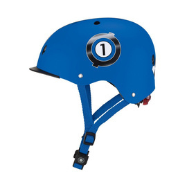 Kask dziecięcy Globber Elite Lights / Navy Blue - Racing 507-100