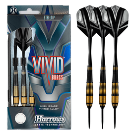 Rzutki Harrows Vivid Steeltip, black