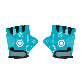 Rękawiczki dziecięce Globber XS 2+ / Teal - Shapes 528-005