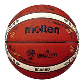 B7G3800-E5Z Piłka do koszykówki Molten EUROBASKET 2025 replika