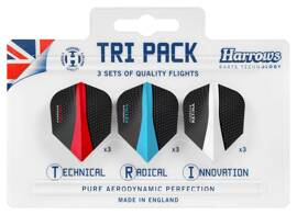 Piórka Harrows TRI PACK Retina 3x3