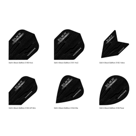 Piórka Harrows SILIKA (Black Edition)